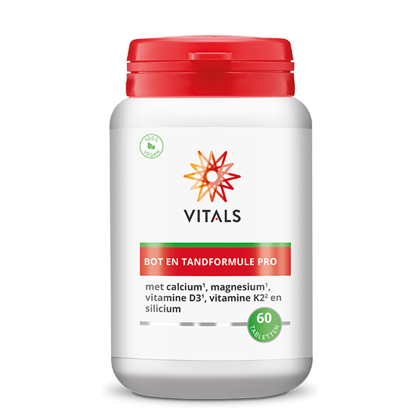 Bot-en-tandformule pro van Vitals, 1 x 60 stk