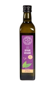 Sesamolie van Your Organic Nature, 6x 500 ml.