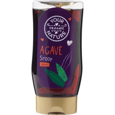 Agavesiroop donker van Your Organic Nature, 6 x 250 ml