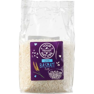 Basmati rijst Wit van Your Organic Nature, 6 x 400 g