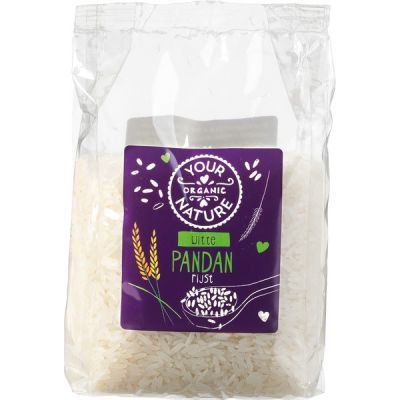 Pandan rijst wit van Your Organic Nature, 6x 400gr