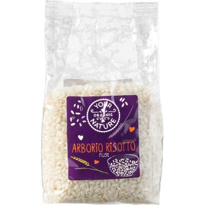 Risotto Arborio rijst van Your Organic Nature, 6 x 400 g