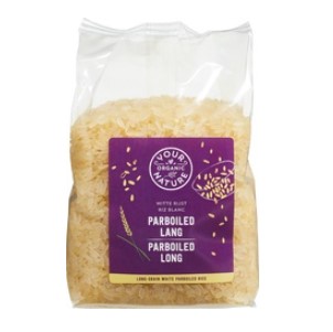 Snelkookrijst Lang Wit van Your Organic Nature, 6 x 400 g