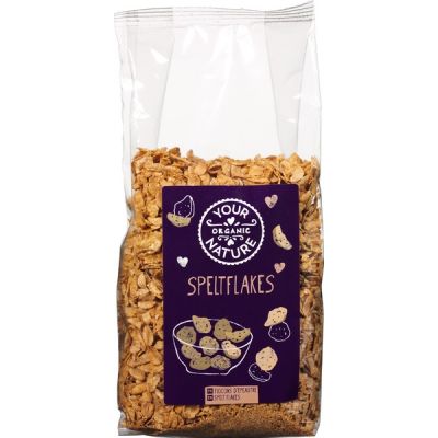 Speltflakes van Your Organic Nature, 6 x 250 g