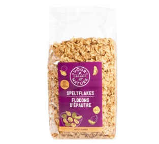 Speltflakes van Your Organic Nature, 6 x 250 g Speltflakes van Your Organic Nature, 6 x 250 g