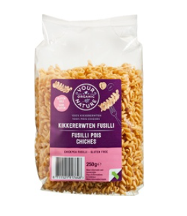 Kikkererwten fusilli van Your Organic Nature, 12x 250gr