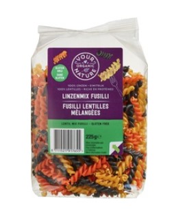 Linzen mix fusilli van Your Organic Nature, 12x 250gr