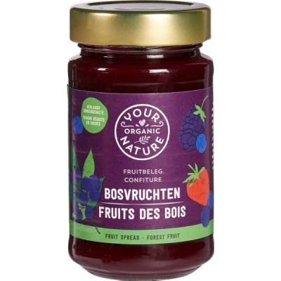 Bosvruchten Fruitbeleg van Your Organic Nature, 6 x 250 g