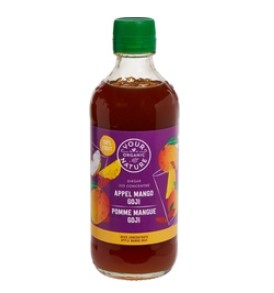 Appel-mango-goji diksap van Your Organic Nature, 6 x 400 ml