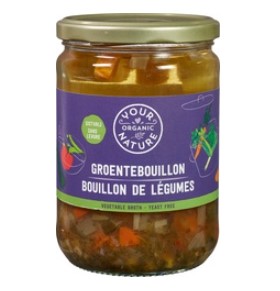 Groentebouillon vloeibaar van Your Organic Nature, 6 x 500 ml