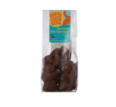 Sintfiguren melk van Happy Chocolate, 12 x 115 g