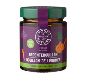 Groentebouillon poeder gistvrij van Your Organic Nature, 6 x 150 g