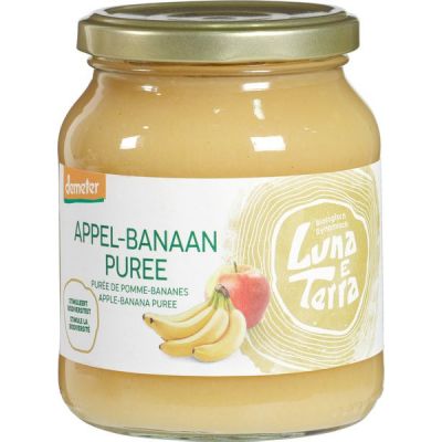 Appel-banaanpuree van Luna e Terra, 6 x 360 g