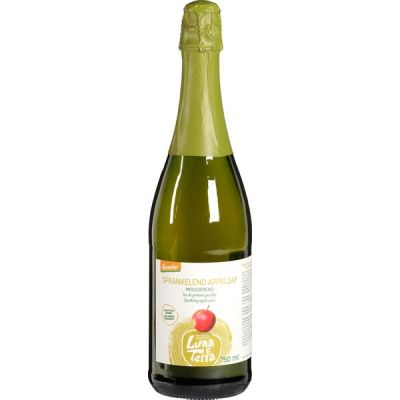 Appel sap Sprankelend van Luna e Terra, 6 x 750 ml