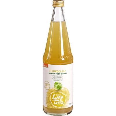 Zuurkoolsap melkzuur van Luna e Terra, 6 x 700 ml