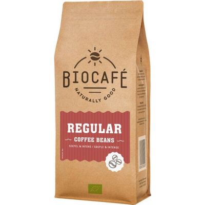 Melange Regular van Biocafe bonen, 4x 1 kg