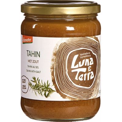 Tahin met zout van Luna e Terra, 6 x 500 g