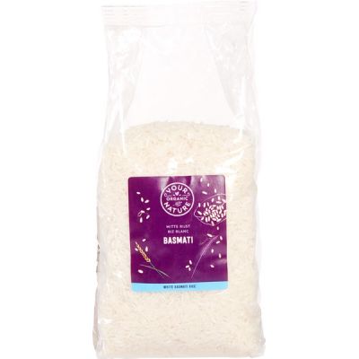 Basmati rijst wit van Your Organic Nature, 6 x 800 g