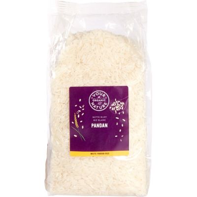 Pandan rijst wit van Your Organic Nature, 6 x 800 g