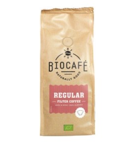 Filterkoffie Regular van Biocafe, 6 x 250 g