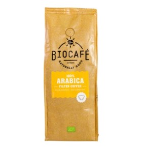 Arabica van Biocafe gemalen, 6 x 500 g