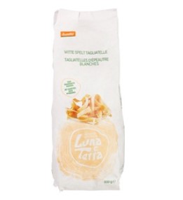 Spelt tagliatelle wit 9 mm van Luna e Terra, 8 x 500 g