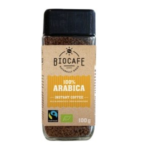 Instant koffie van Biocafe, 6 x 100 g