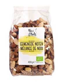 Notenmix, gemengde noten van Nice & Nuts, 6 x 400 g