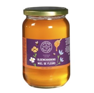 Bloemen honing vloeibaar van Your Organic Nature, 6 x 900 g