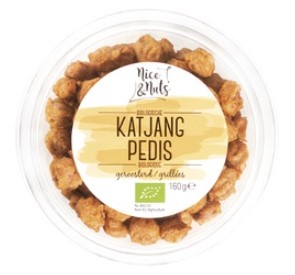 Pinda`s geroosterd Katjang pedis van Nice & Nuts, 8 x 160 g