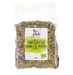 Pompoenpitten van Nice & Nuts, 6 x 1 kg Pompoenpitten van Nice & Nuts, 6 x 1 kg