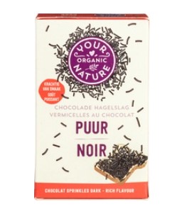 Chocolade Hagelslag puur van Your Organic Nature, 12 x 225 g