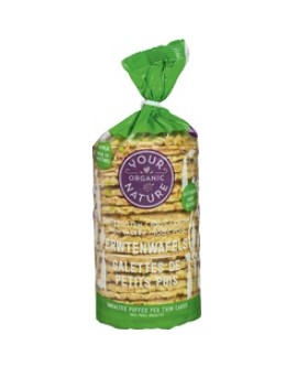 Erwtenwafels ongezouten van Your Organic Nature, 8 x 100 g