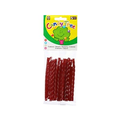 Frambozen kabels van Candy Tree, 12x 75 gr