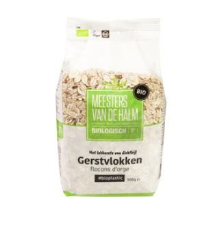 Gerstevlokken van De Halm, 6x 500 gr
