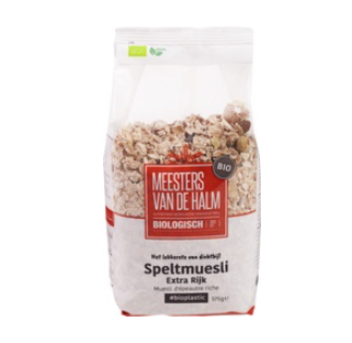 Spelt-Muesli Extra Rijk van de Halm, 6x 575 gram.