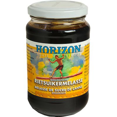 Rietsuikermelasse van Horizon, 6x 450 gr