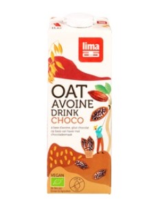 Haver-choco drink van Lima, 8 x 1 l