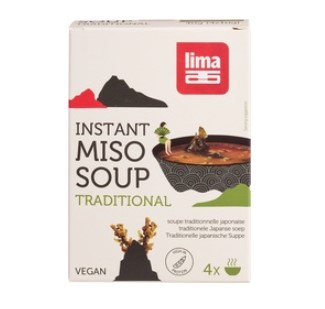 Instant miso soep van Lima, 12x 40 g NIET BIO