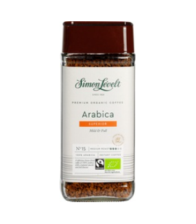 Arabica van Simon Lévelt oploskoffie, 6 x 100 gr