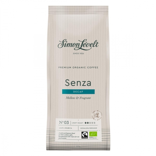 Decaf Senza van Simon Lévelt gemalen, 6x 250 gr