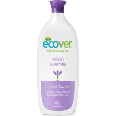 Handzeep lavendel-aloë vera van Ecover, 1 x 1 l