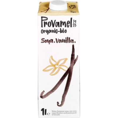 Soja drink vanille van Provamel, 8x 1ltr