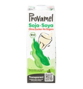 Soya drink suikervrij van Provamel, 8 x 1 l