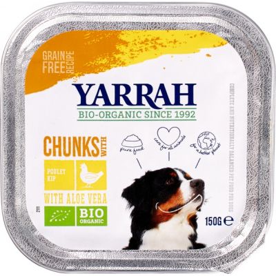 Dog brokjes kip van Yarrah, 12x 150 gr