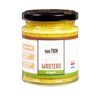 Mosterd grof van Ton, 6x 170 g