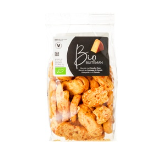 Kaaskoekjes Goudse kaas van Buiteman, 10 x 125 g