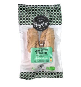 Pain de camusettes zuurdesem spelt van L`Angelus, 5 x 2 stuks