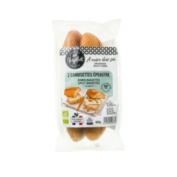 Pain de camusettes zuurdesem spelt van L`Angelus, 5 x 2 stuks