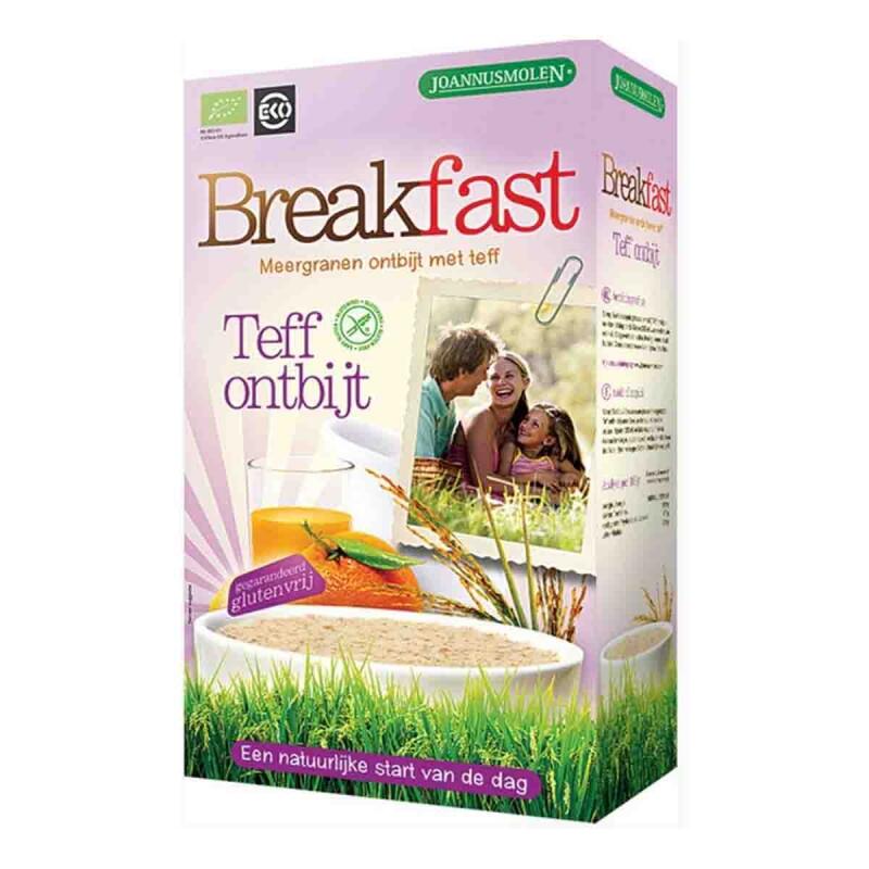 Breakfast Teff-ontbijt van Joannusmolen, 6x 300 gr